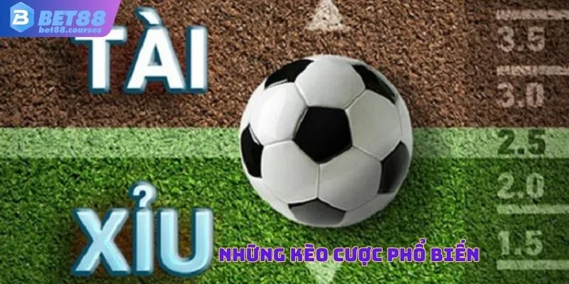 Những kèo cược phổ biến 